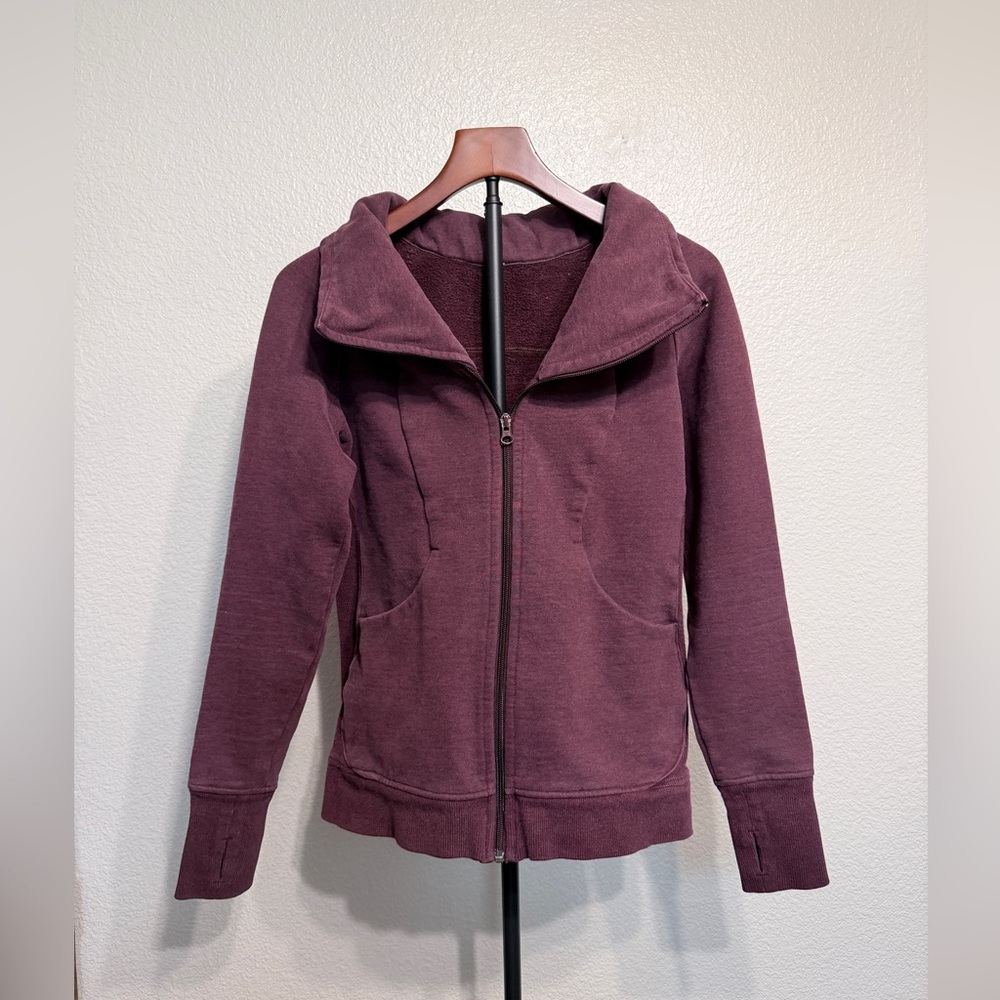Lululemon ‘Cozy Cuddle Up’ Full Zip Warm Thick Fleece Jacket - Women’s 8 - Picture 3 of 12